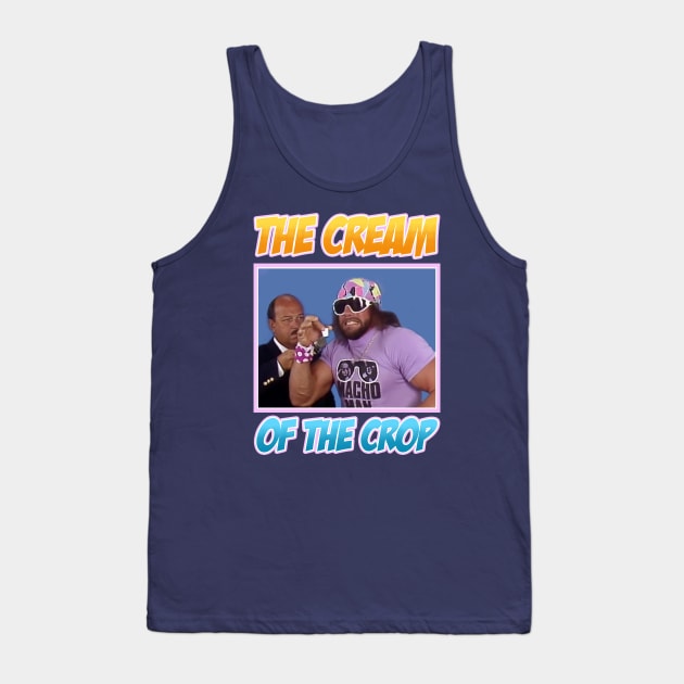 MACHOMAN THE CREAM OF THE CROP Tank Top by parijembut